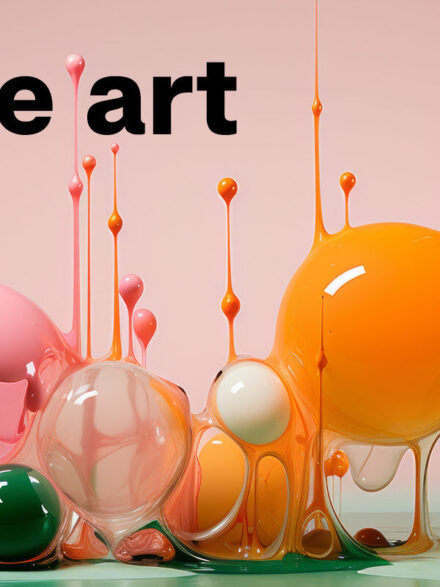Imaginative Landscapes: Navigating the Brilliance of Bubble Art Graphics - Image 2