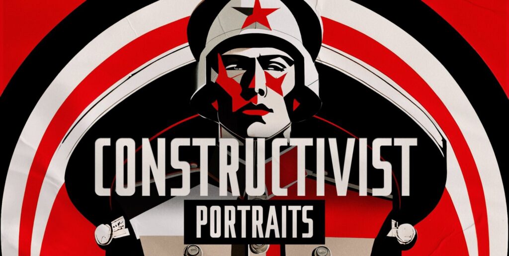 Discovering the Powerful Artistry in Constructivist Portraits Graphics - Image 2