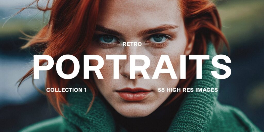 Embracing Nostalgia and Novelty with Retro Portraits Collection 1 - Image 1
