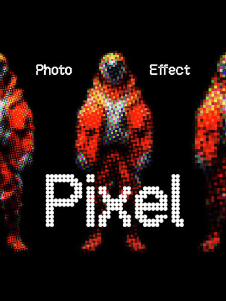 Revolutionary Colorful Pixels Photo Effect Graphics: Unlock the Visual Spectrum - Image 10
