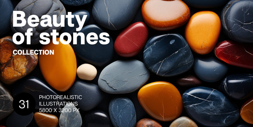 The Enchanting Confluence: Beauty of Stones Graphics Unveils Natures Elegance in Design - Image 2