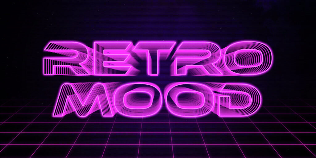 Retro Wave Text Effects: Revolutionizing Digital Narratives with Vintage Aesthetics - Image 2
