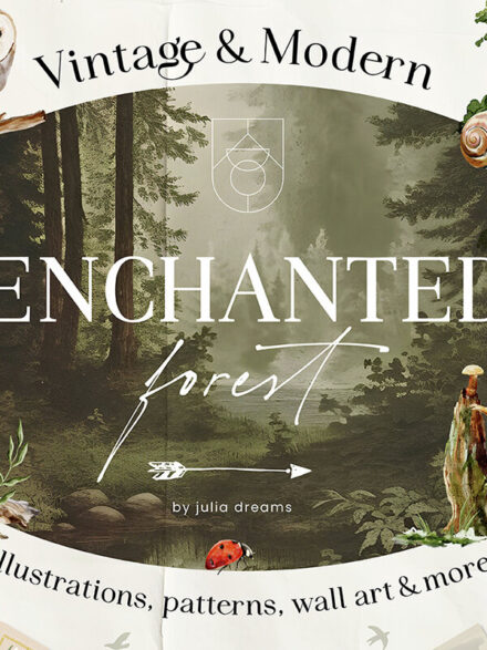 Journeying into the Wilderness: The Artistry of the Enchanted Forest Watercolor Collection - Image 6