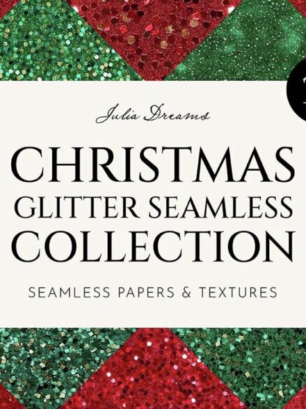 Embracing Festive Glisten: Diving into the Allure of Christmas Glitter Textures - Image 3