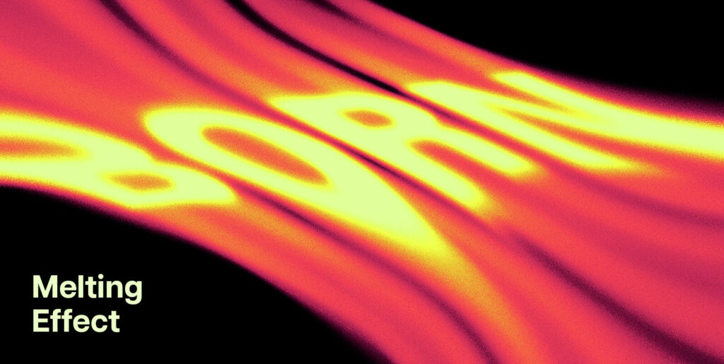 Illuminating Words: Radiating Visual Poetry with Melting Luminescent Text Effect - Image 1