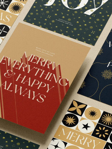 Unleashing Festive Aesthetics: A New Horizon for Holiday Greetings with the Modern Christmas Card Templates Pack - Image 9