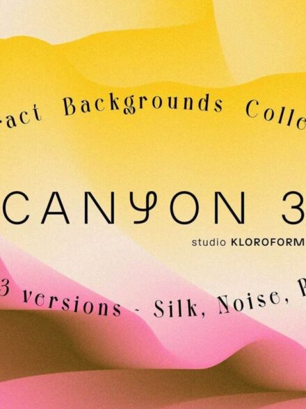 Diving into the Depths of Design with CANYON 3 Abstract Gradient Backgrounds - Image 1
