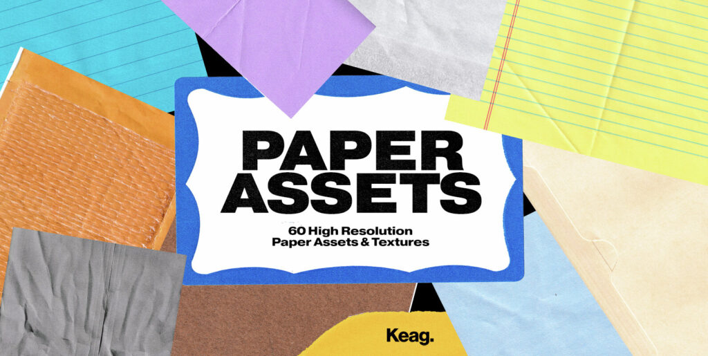 Artisanal Textures Meet Digital Design: The Impact of Paper Assets Graphics - Image 2