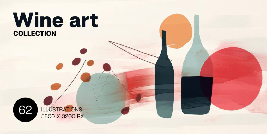 Mastering the Narrative: The Delicate Intricacies of Wine Art Graphics - Image 2