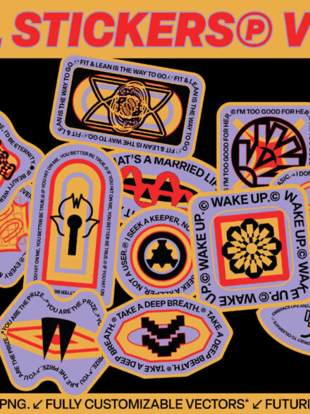 Discovering the Hidden Potential of Label Stickers Vol.2 in Graphic Design - Image 12