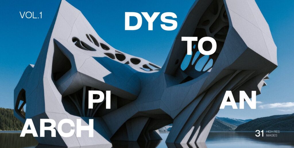 Bringing Imaginary Ruins to Life: The Magnificence of Dystopian Architecture – Volume 1 - Image 1