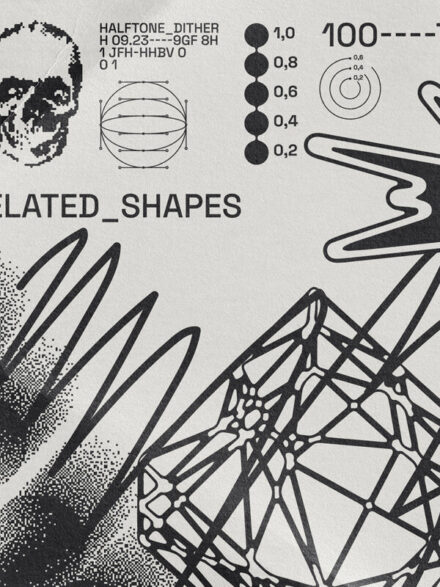 Revolutionizing Design: The Audacious World of 100 Textured Abstract Shapes - Image 4