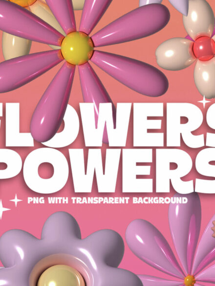 Imagination Unfolds: The Striking Charm of the Flowers Powers 3D Art Set - Image 11
