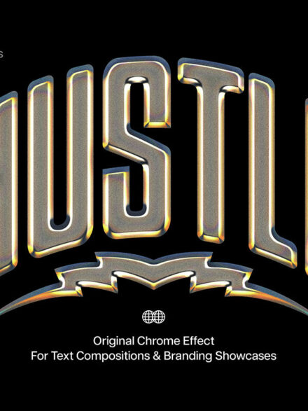 Discover the Art of Digital Impressions with the Glossy Chrome Logo Mockup - Image 6