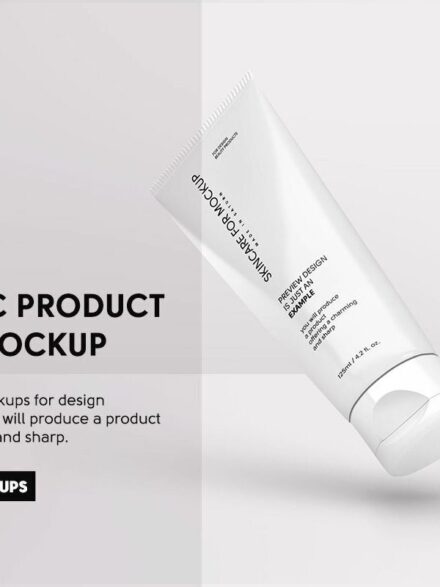 Mastering the Art of Presentation with Cosmetic Tube Packaging Mockups Graphics - Image 8