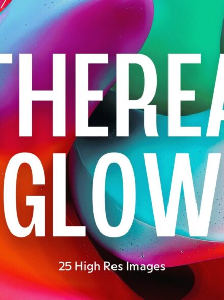 Ethereal Glow: Interstellar Journey through 3D Liquid Gradients Graphics - Image 11