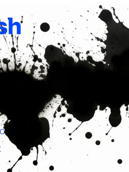 Immerse in the Abstract: Exploring the Black Ink Splash Collection at YouWorkForThem - Image 1
