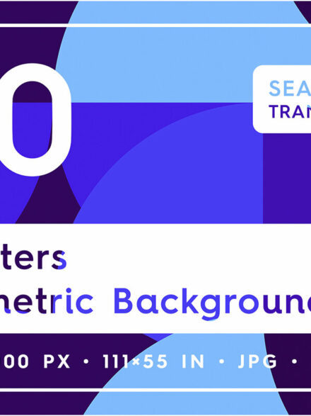 Revolutionizing Graphic Design: The Stylish Versatility of 50 Quarters Geometric Backgrounds - Image 7