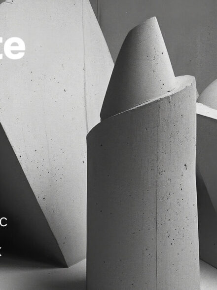 Transcending Design Norms: The Unrefined Elegance of Concrete Shapes Graphics - Image 1