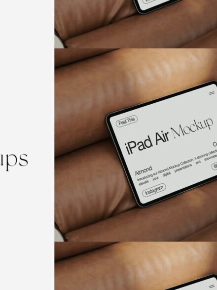 Mastering Digital Design: A Dive into the Aesthetic World of iPad Air Mockups - Image 10