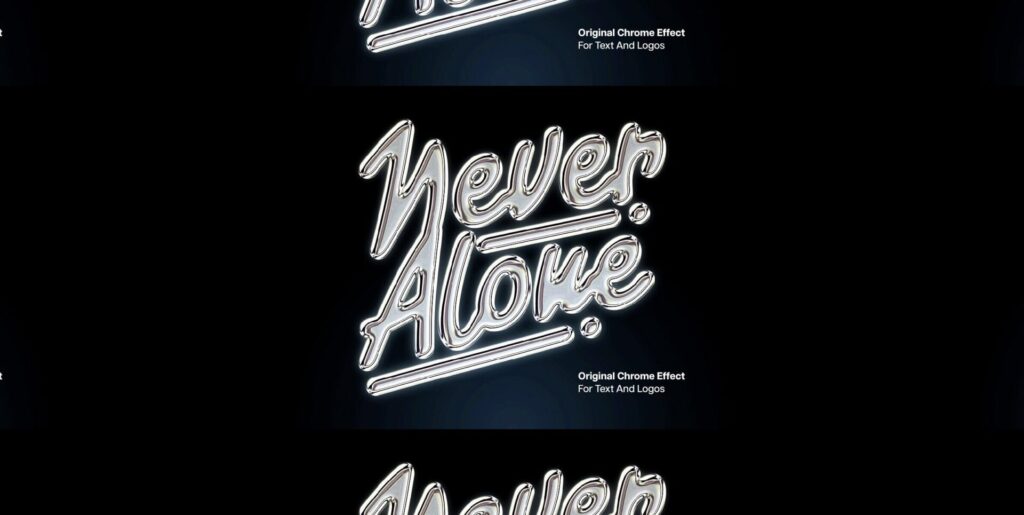Reimagining Digital Artistry with the Chrome Metal Text Effect - Image 2
