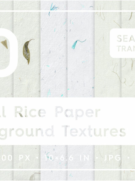 Embarking on a Visual Symphony: The Artistry of 10 Floral Rice Paper Textures - Image 6