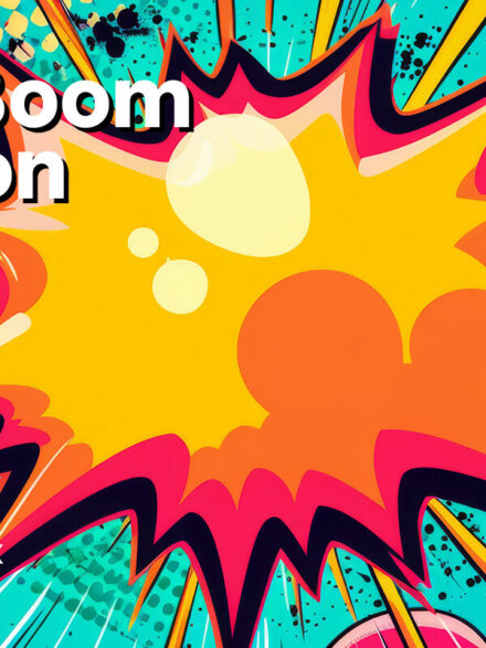 Charting New Terrain: A Journey into the Vibrant World of Comic Boom Explosions Graphics - Image 1