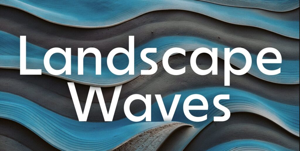 Interpreting Physical Spaces Digitally: An Exploration of Landscape Waves Graphics - Image 2