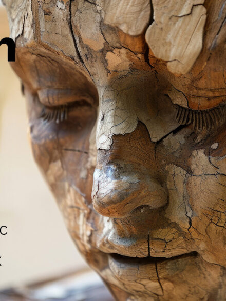 Reimagining Artistry: The Resonance of Wooden Faces Digital Graphics - Image 3