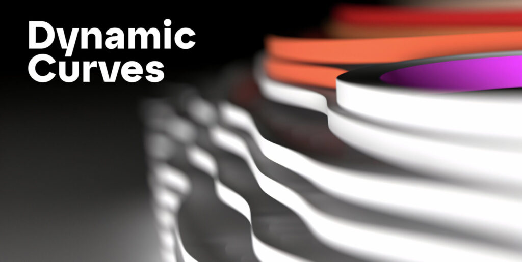 Mastering Visual Narratives: Embracing the Dynamic Curves Graphics Collection - Image 1