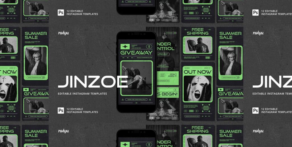 Mastering Instagrams Artistry: The Unprecedented Affluence of Jinzoe Templates - Image 1