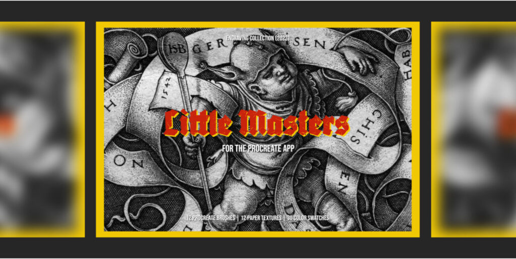 Digital Heirlooms: Reviving Century-Old Artistry with the Little Masters Procreate Kit - Image 1