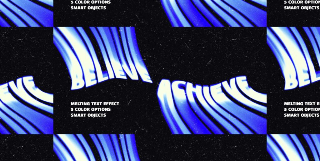 Revolutionizing Artistry: Flowing Text Effect and its Impact on Graphic Design Innovation - Image 1