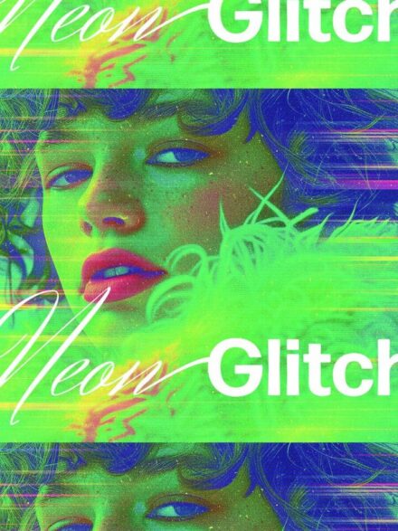 Neon Hologram Photo Effect: A Modern Catalyst in Digital Design Spectacle - Image 5