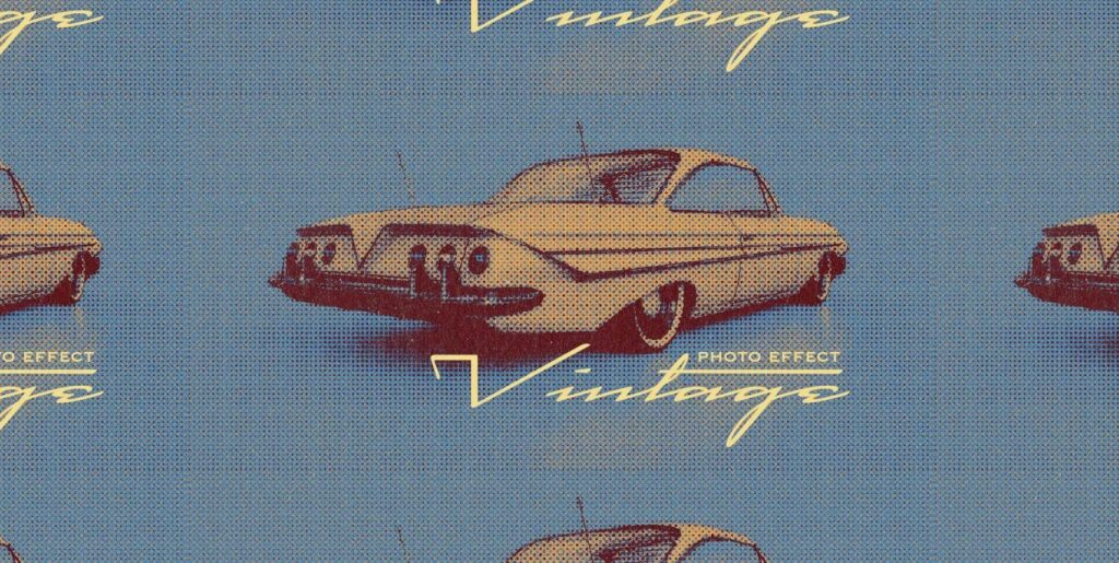 Revolutionizing Design: The Artistry of Retro Halftone Photo Effect Graphics - Image 1