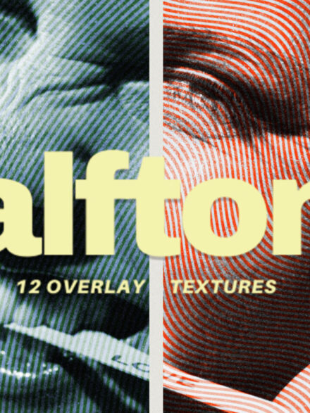 Reviving Vintage Charm: The Modern Mastery of 12 Halftone Overlay Textures - Image 12