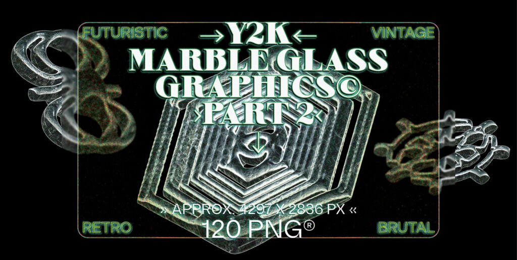 Decoding Digital Artistry: The Role of Y2K Marble Glass Part 2 in Modelling Tomorrows Design - Image 1