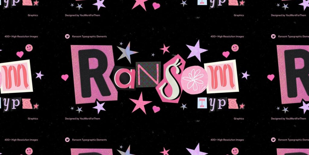 Decoding Design: The Ransom Typographic Elements Impact and Allure - Image 1