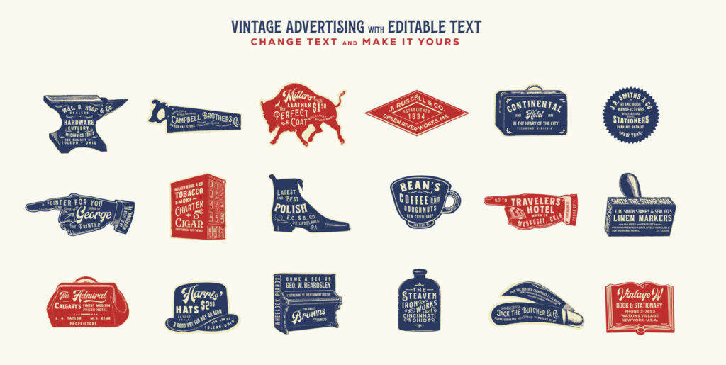 Invoking Timeless Appeal: The Art of Vintage Graphic Design in Digital Marketing Era - Image 1