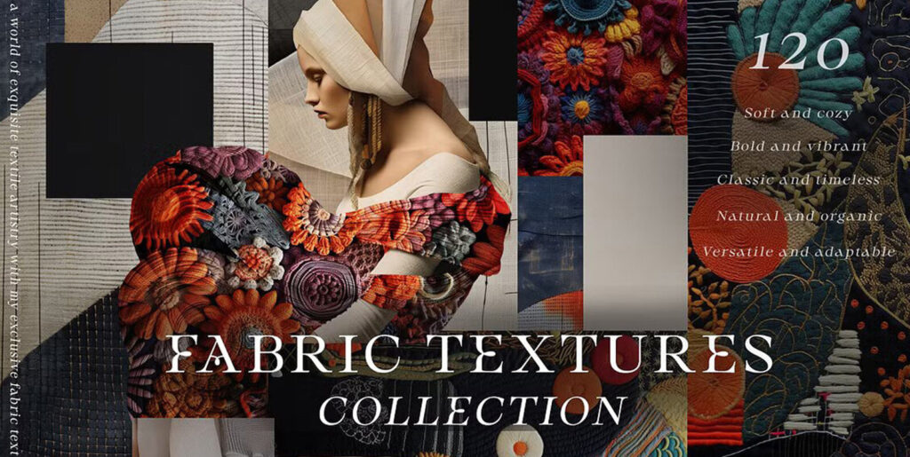 Mastering Visual Narrative: The Artistry of Fabric Textures Collection - Image 1