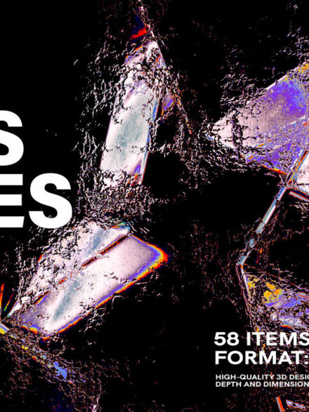 Distorting Realms: The Revolutionary Impact of 3D Distorted Glass Shapes in Digital Design - Image 6