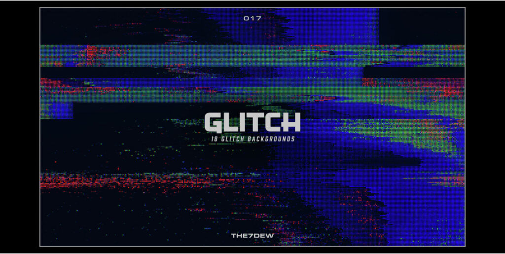 Stirring the Design Spectrum: An In-depth Voyage into Glitch 017 Graphics - Image 1