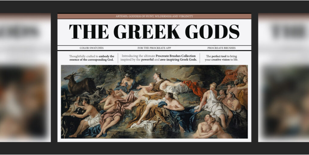 Discover Divine Creativity: The Artemis Procreate Kit – Enkindling Artistic Spirit - Image 1