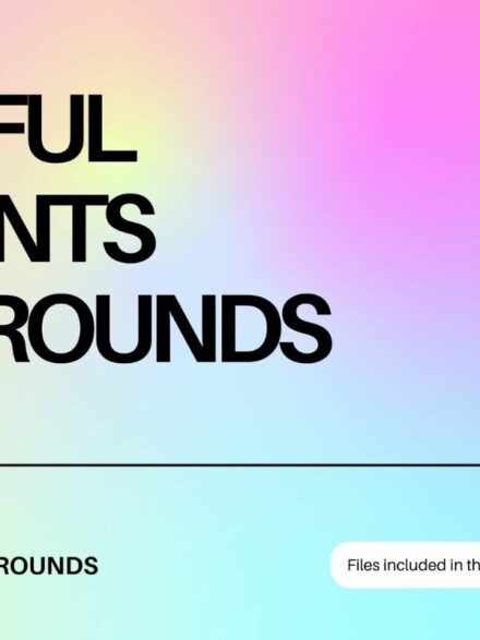 Abstract Holographic and Colorful Gradient Backgrounds Graphics - Image 4
