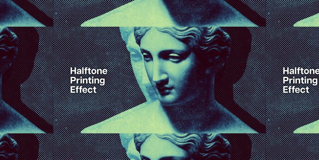 Halftone Printing Photo Effect Extra - Image 1