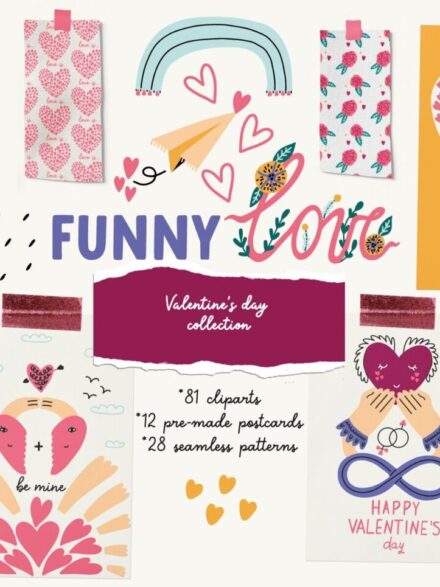 Funny Love Valentine’s Day Pack Graphics - Image 12