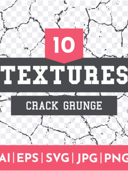 10 Grunge Crack Textures Graphics - Image 1