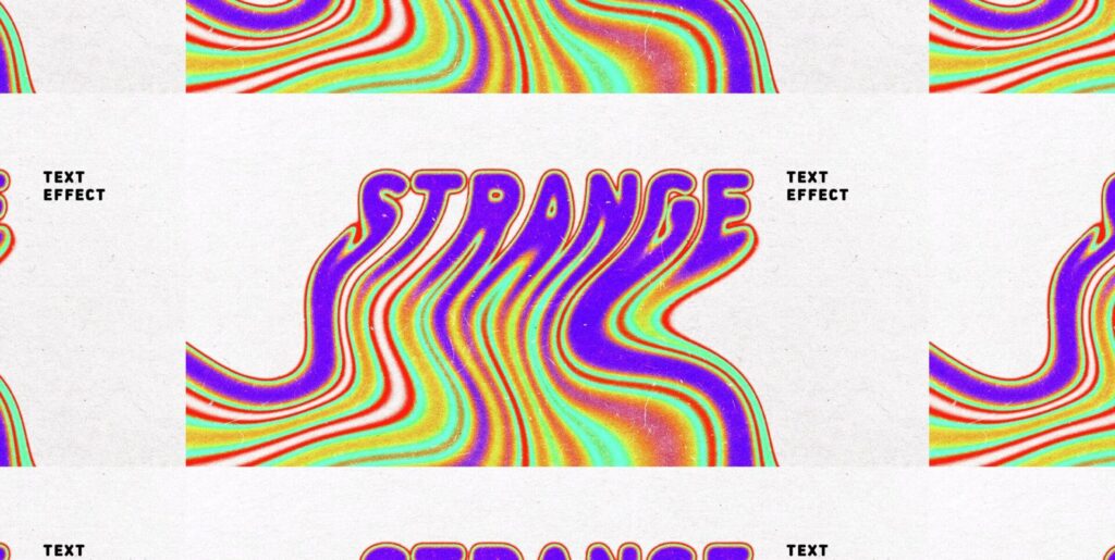 Colorful Melting Text Effect Extra - Image 1