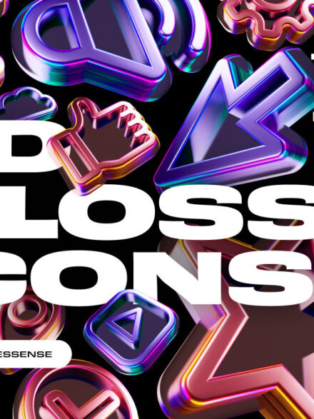 3D Glossy Icons Graphics - Image 5