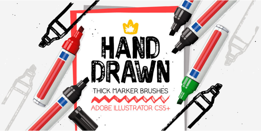 Thick and Dry Marker Brushes Extra - Image 2